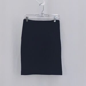 New Directions Petite Navy Skirt